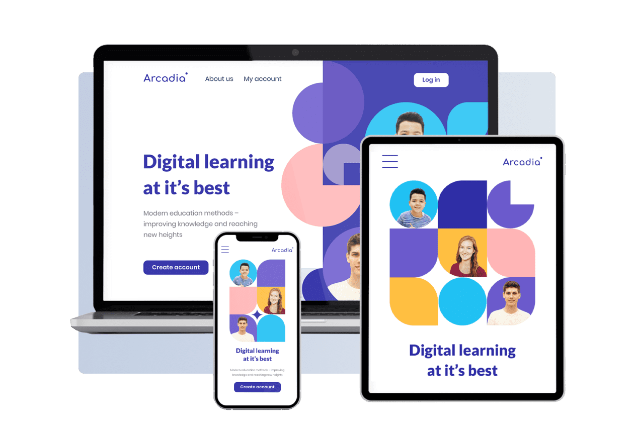 Arcadia |<br> E-learning platform