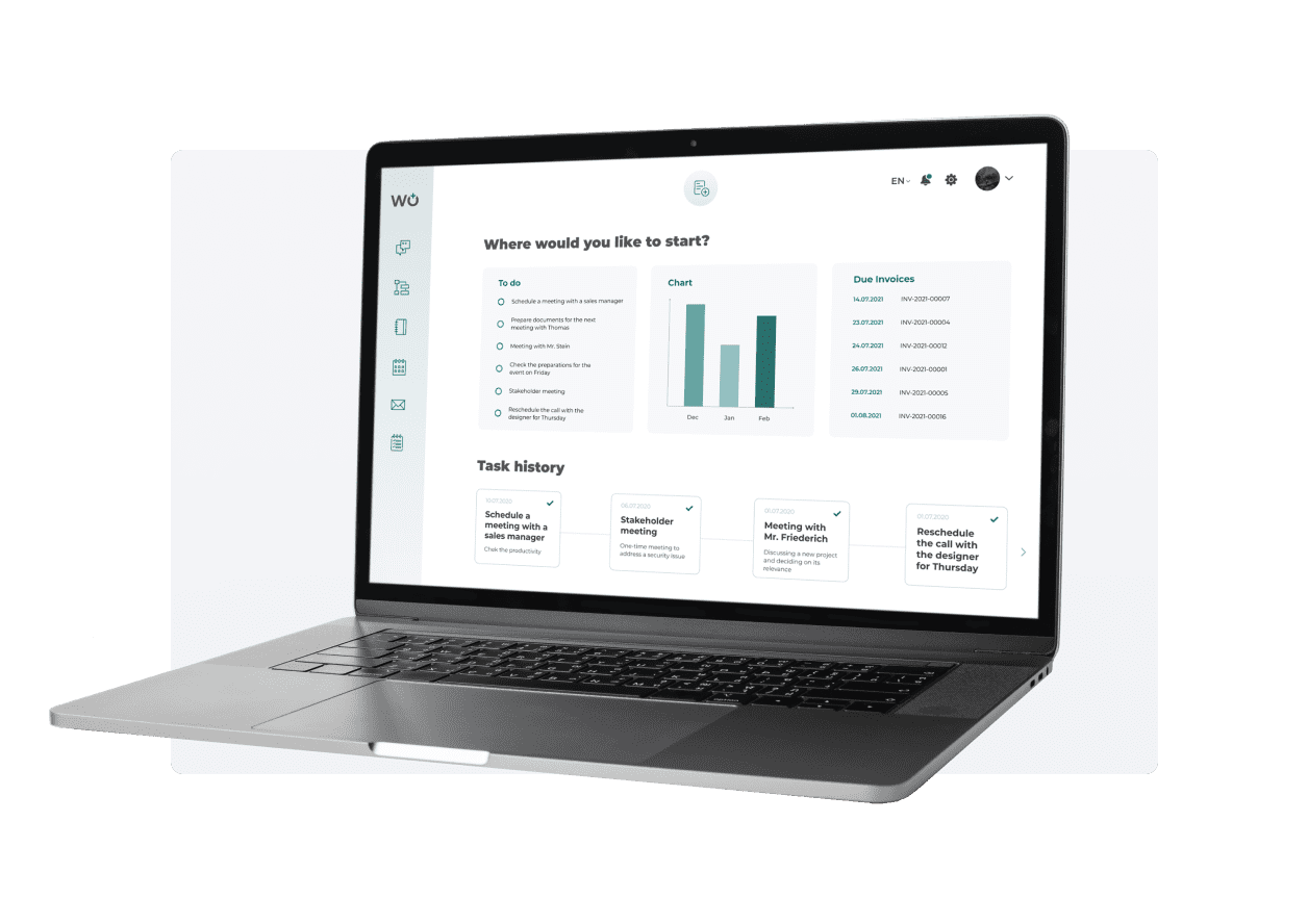 Web Office Plus |<br> Full CRM system