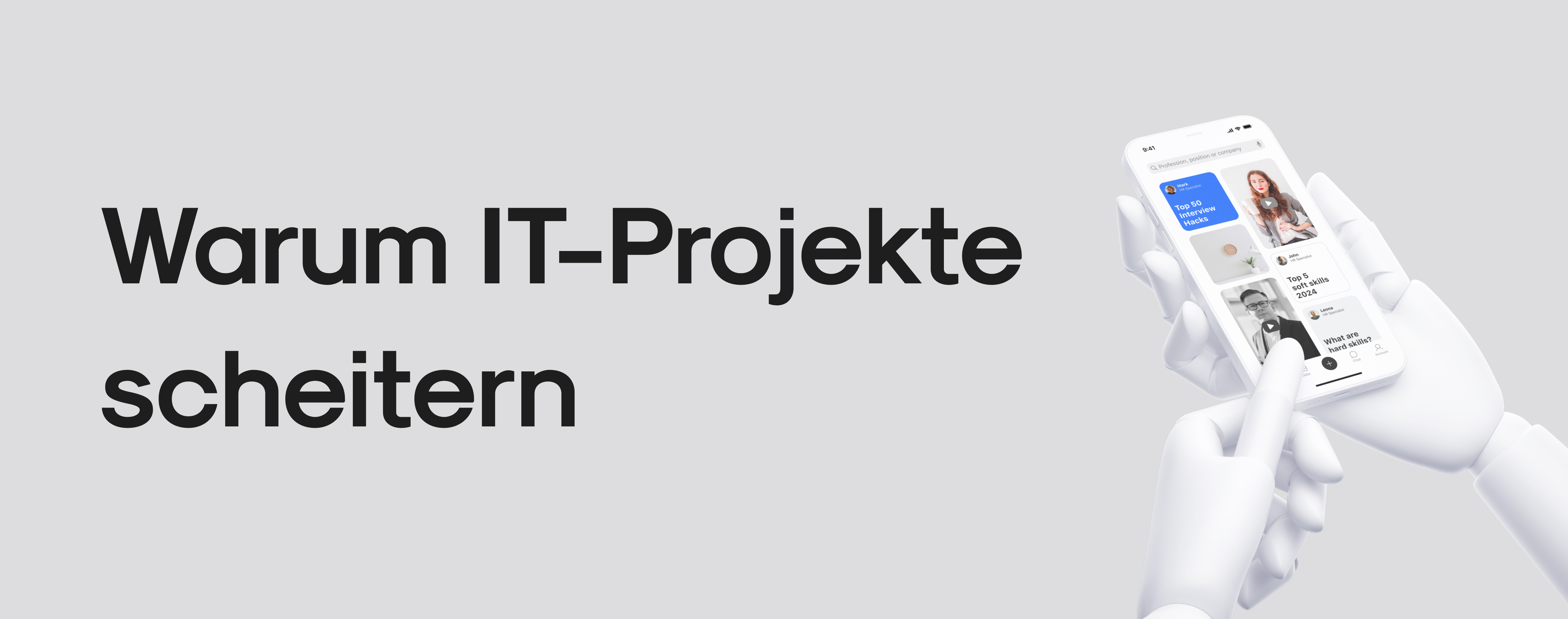 Warum IT-Projekte scheitern und Lösungen dafür