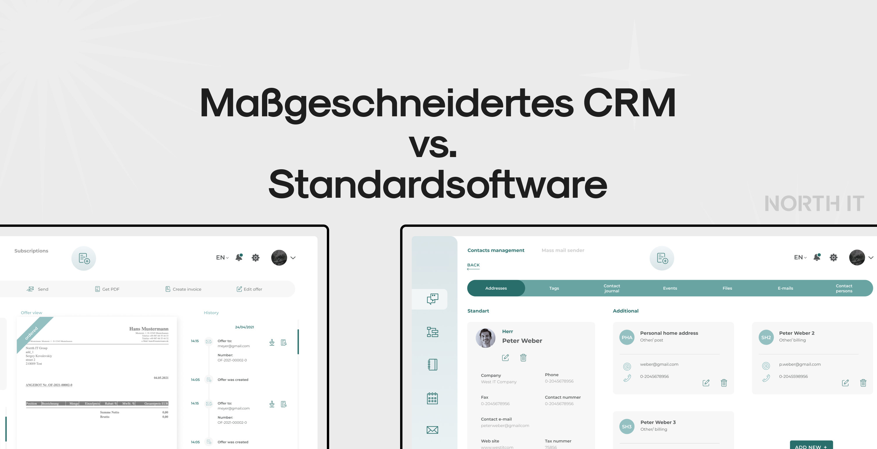 Maßgeschneidertes CRM vs. Standardsoftware: Die richtige Wahl treffen