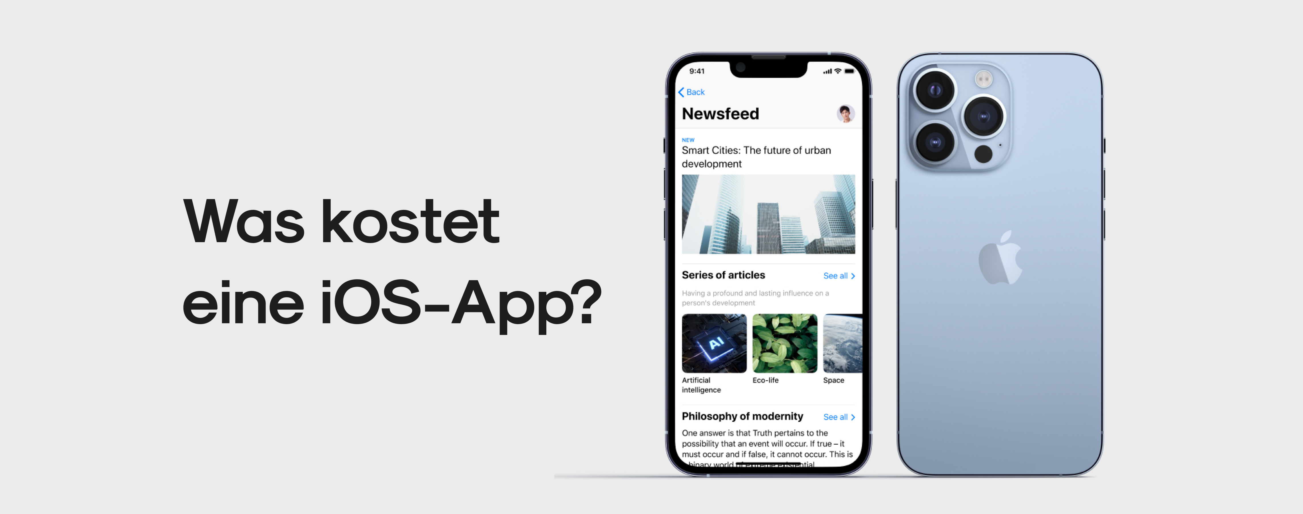What does an iOS app cost? | iOS app development prices
